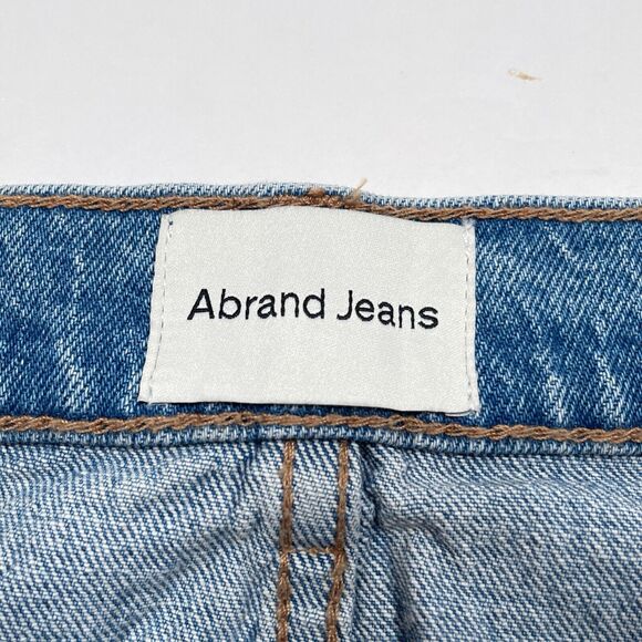 Abrand Jeans Maxi Skirt Size 32 / AU 14 Debbie Denim Slit Front Long NEW - Picture 7 of 12